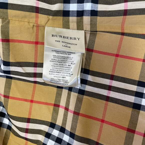 NWOT ！Burberry  Short Chelsea Heritage Trench Coat - Picture 16 of 16